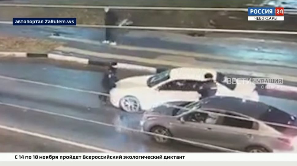 Чебоксарский автодебошир может сесть на 5 лет за наезд на полицейского