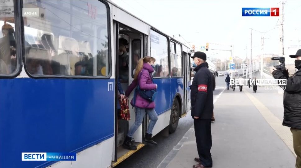 За пандемию пассажиропоток в общественном транспорте Чебоксар упал на 26%