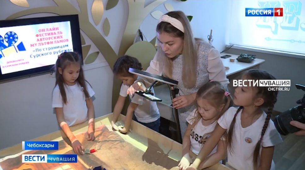 В Чебоксарах маленькие мультипликаторы создали фильм о подвиге строителей оборонительных рубежей