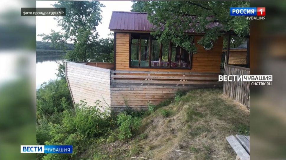 В Шумерлинском лесничестве на месте для выращивания лесных саженцев построили баню и беседки для отдыха