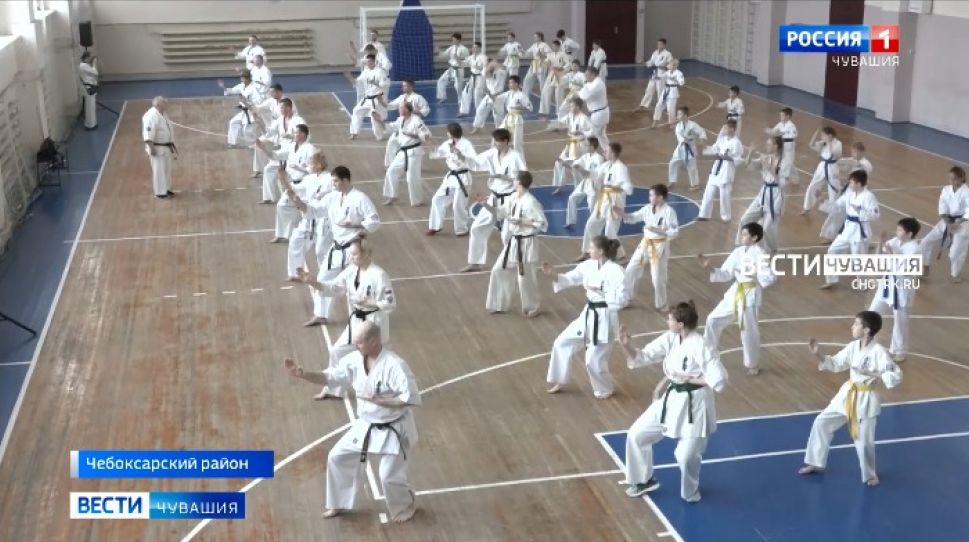 В Чебоксарском районе прошел учебно-тренировочный семинар по киокусинкай