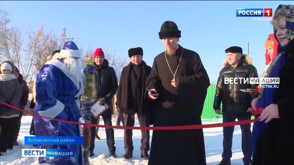 Жители деревни Можарки в Янтиковском районе дождались воды