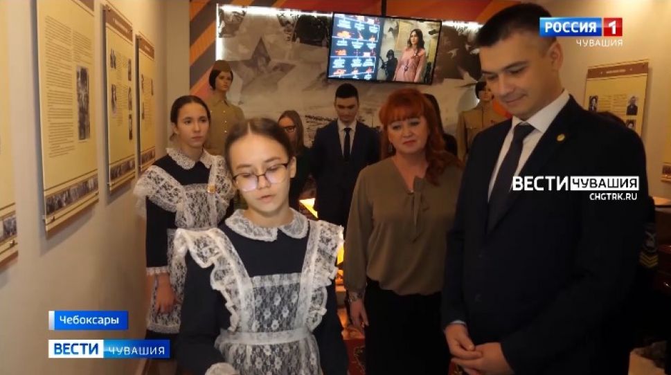 Чебоксарские школьники рассказывают о роли женщин в Великой Отечественной войне на 3-х языках