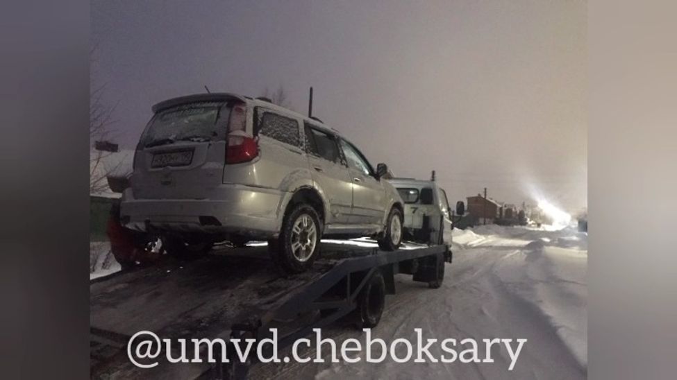 В Чебоксарах полицейские устроили погоню за пьяным водителем без прав