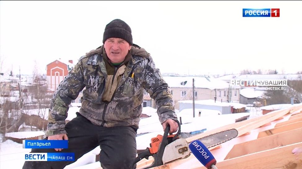 Патӑрьелте хӗл варринче нумай хваттерлӗ ҫуртра калӑпӑшлӑ ӗҫе пуҫӑннӑ