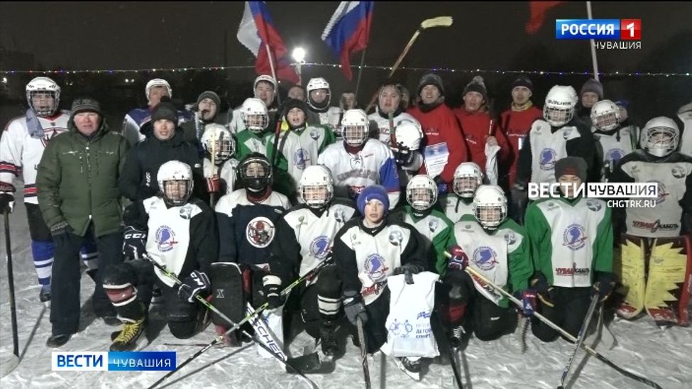 В Чувашии любители спорта организовали флешмоб в поддержку олимпийской сборной России