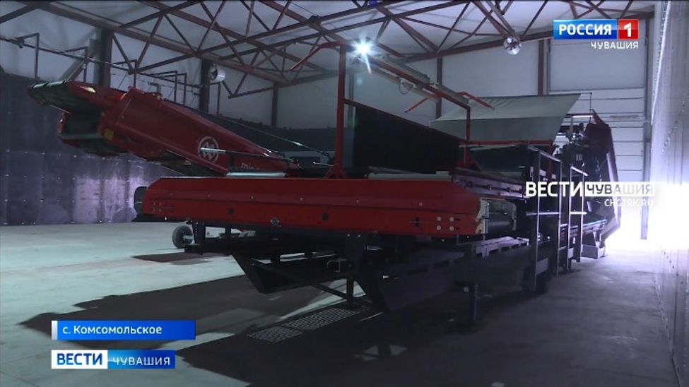 В Комсомольском заработало картофелехранилище на 4000 тонн