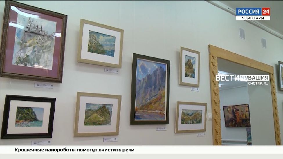 Жители Чувашии могут насладиться видами Крыма на выставке Станислава Воронова 