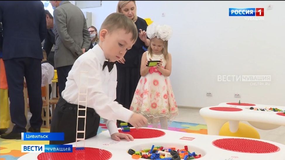 В Цивильске открыли детский сад на 240 мест со своим «медиахолдингом»