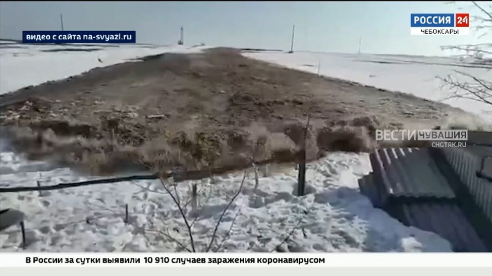 В Ямбулатово, где сошел мощный паводковый поток, сделают водоотводной канал