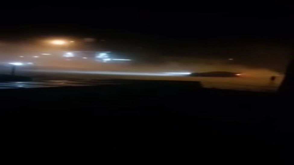 Житель Батырево устроил дрифт на центральной площади села