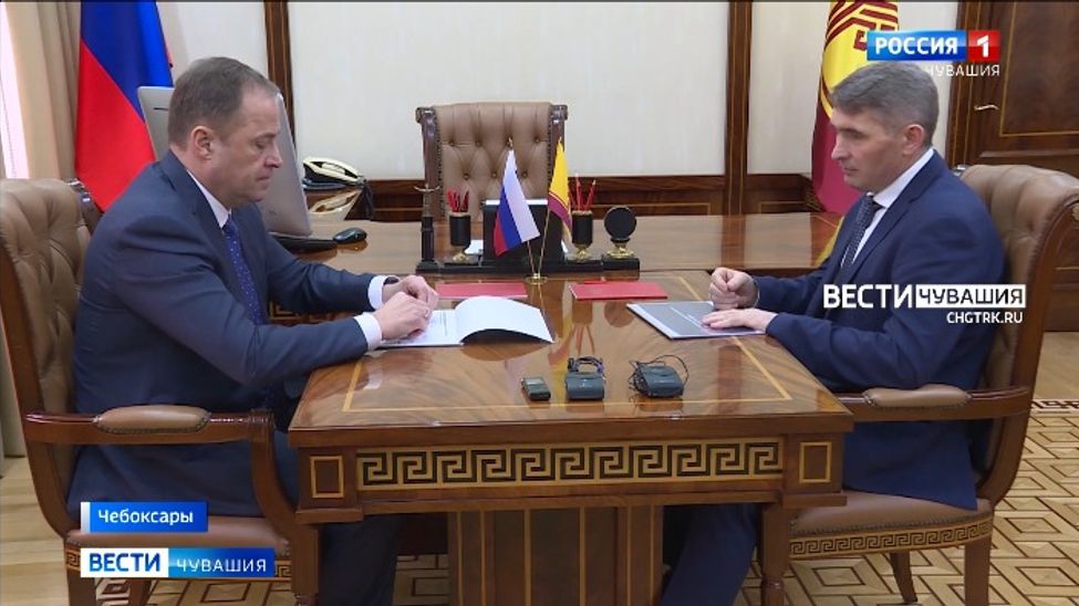В Чувашию прибыл полномочный представитель Президента в ПФО Игорь Комаров