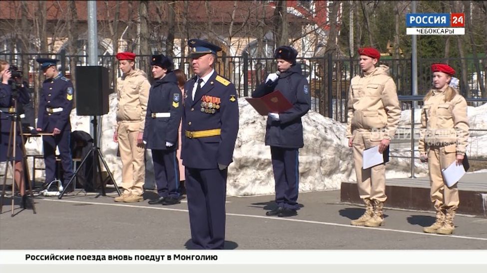Более 170 учащихся Кадетского корпуса в Чебоксарах приняли присягу