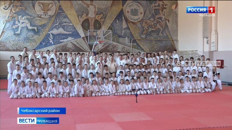 В Чебоксарах прошел тренировочный семинар по кекусинкаю