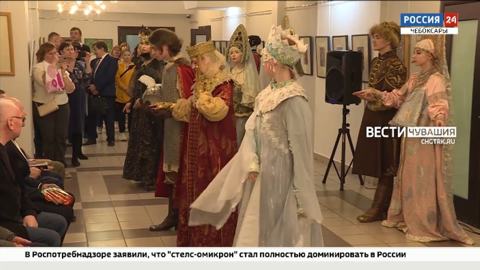 В Чебоксарах открылась персональная выставка Владимира Шведова