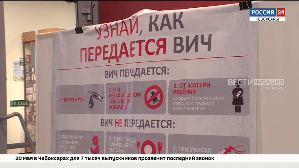 В Чебоксарах прошла акция "Стоп ВИЧ/СПИД"