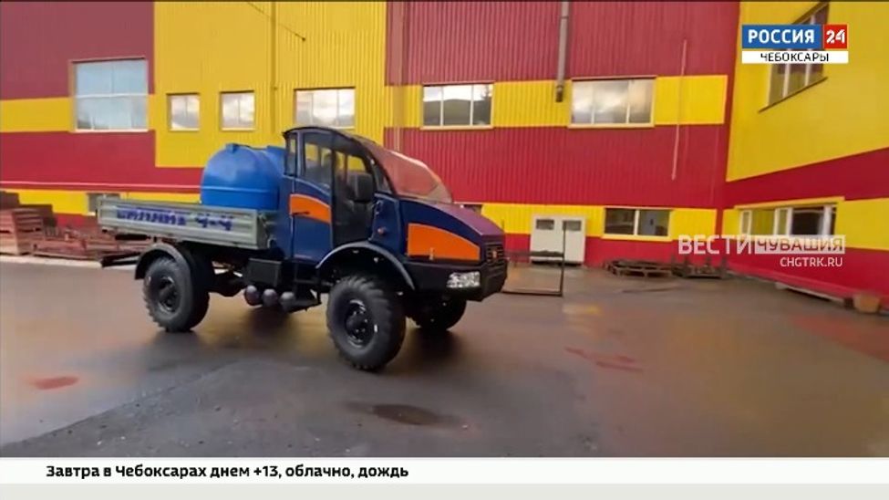 В Чувашии создали первый в России многопрофильный вездеход
