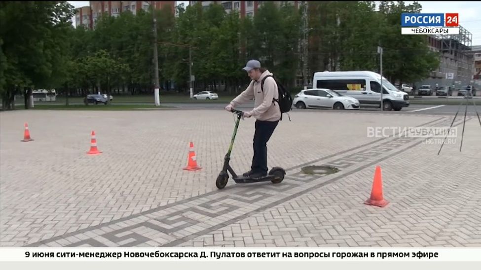 В Чебоксарах с начала лета выросло количество ДТП с участием электросамокатов