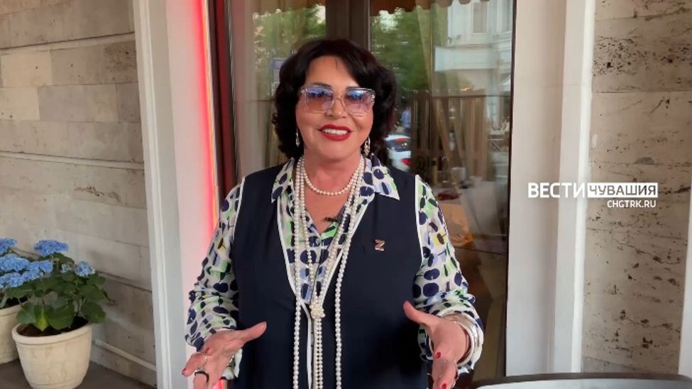 Амбассадор Фестиваля-марафона "Песни России" Надежда Бабкина пригласила жителей Чувашии на флешмоб