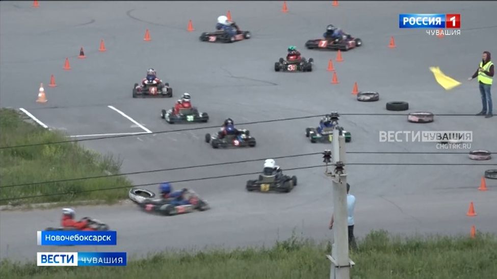 В Новочебоксарске в межрегиональных соревнованиях по картингу приняли участие 49 пилотов