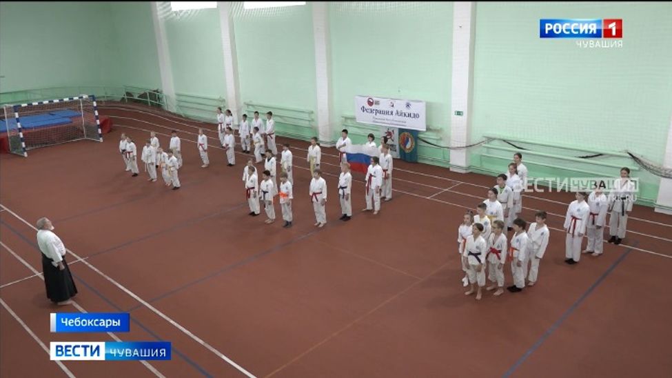 В Чебоксарах около 50 ребят прошли тренировочные занятие по айкидо 