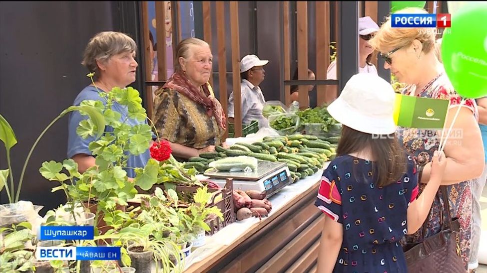 Кунта фермерсем те, харпӑр хӑй хуҫалӑхӗнче ӗҫлекенсем те продукци сӗнеҫҫӗ