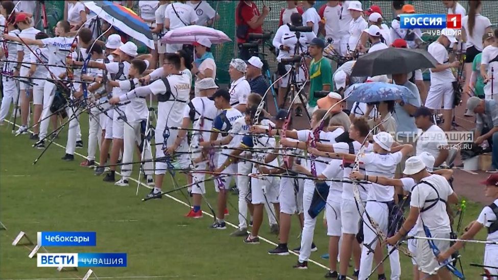 В Чебоксарах в первенстве России по стрельбе из лука участвуют  более 400 спортсменов 