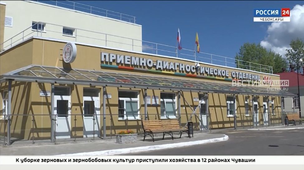 Из-за сильного ливня в инфекционном корпусе детской больницы стала протекать крыша