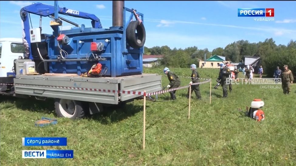 Чӑваш Енре сурӑх-качака шатра чирне палӑртассипе вӗренӳ ирттернӗ
