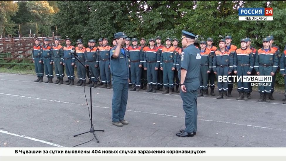 Спасатели Чувашии вернулись после тушения лесного пожара в Нижегородской области