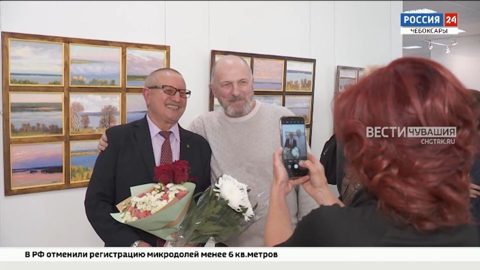В Чебоксарах открылась выставка Геннадия Козлова 