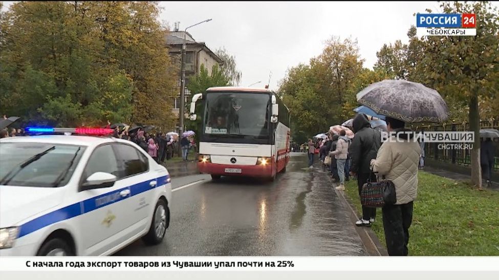 Из трех муниципалитетов Чувашии отправили первую партию  мобилизованных на СВО