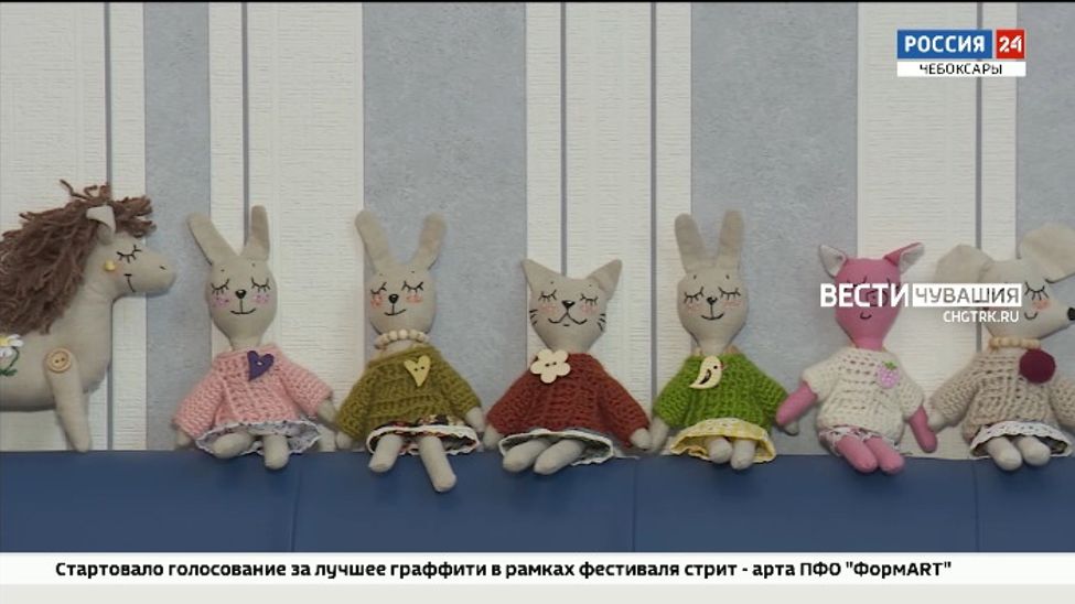 Мастерица из Чебоксар создает безопасные для детей игрушки из льна