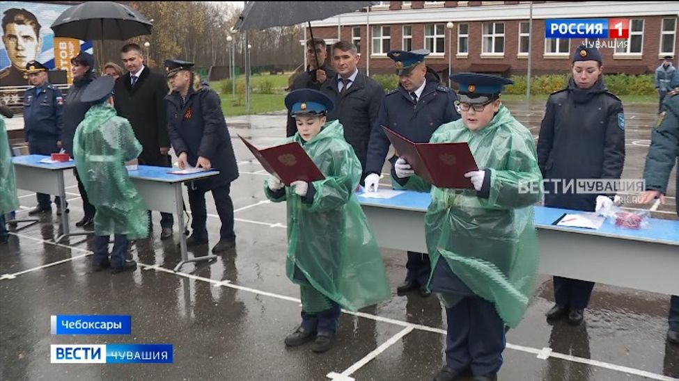 Ученики Чувашского кадетского корпуса им.Кочетова приняли присягу