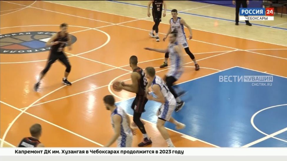 БК «Чебоксарские ястребы» замыкает турнирную таблицу высшей Лиги