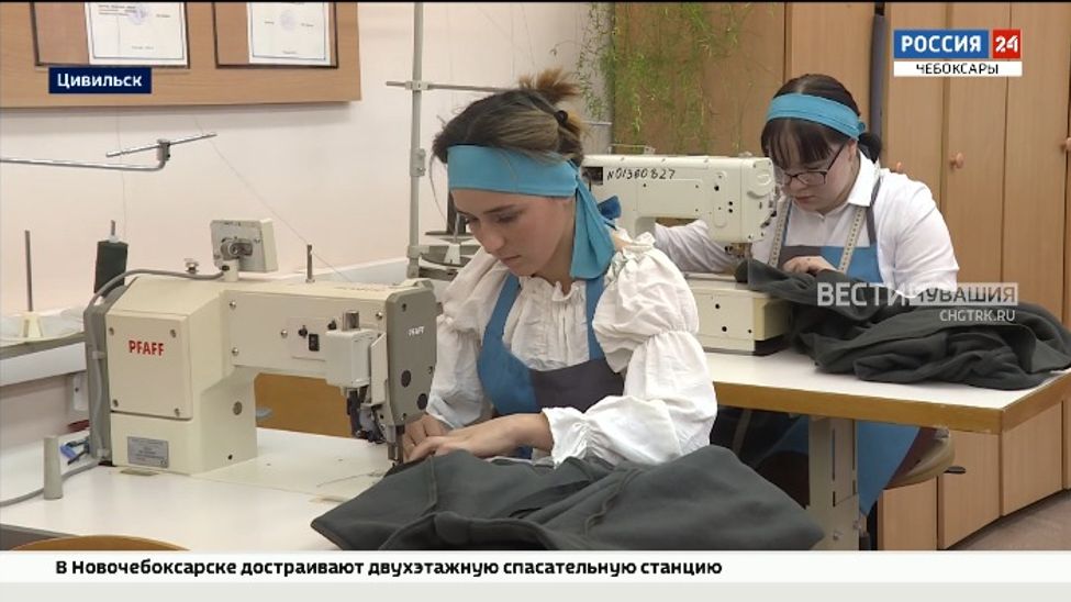 Студенты из Чувашии шьют толстовки мобилизованным солдатам