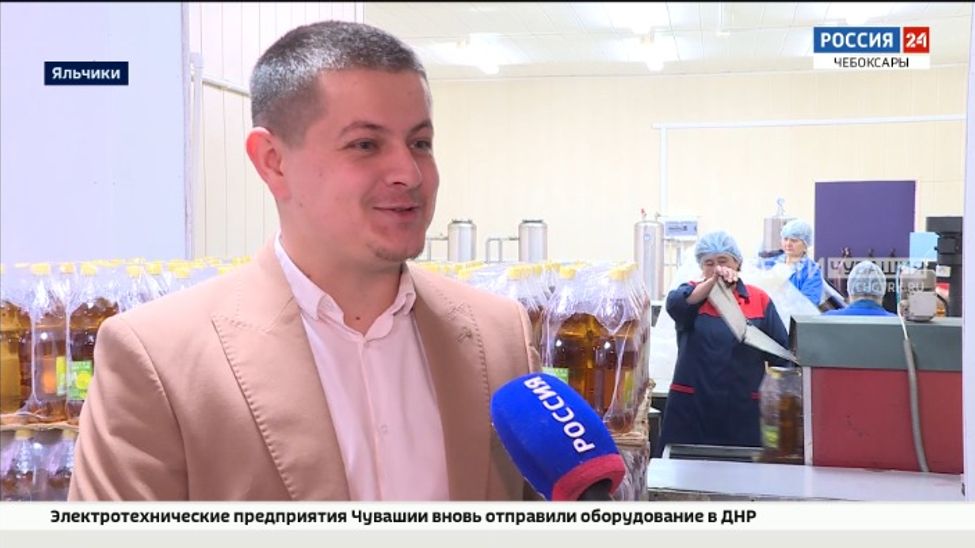 Предприниматель из Яльчикского района производит лимонад 