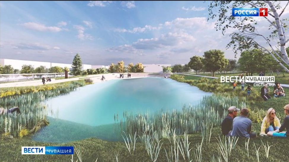 В Шумерле и Козловке выполнили масштабное благоустройство двух парков