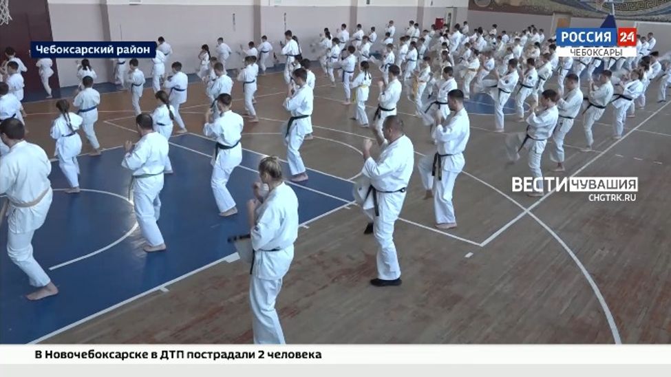 В Чувашии состоялся тренировочный семинар по киокусинкай