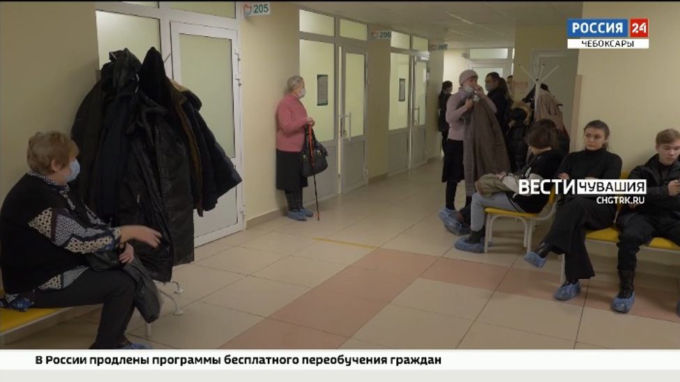 За неделю в больницы Чувашии обратились порядка 14 тысяч человек с признаками ОРВИ