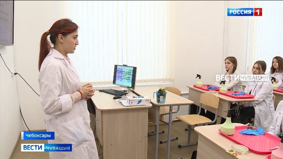 Ученики чебоксарской гимназии №5 обучаются аграрным профессиям в настоящих лабораториях