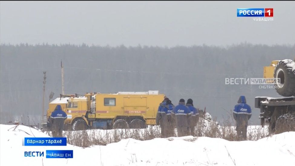 Вӑрнар тӑрӑхӗнчи газ пӑрӑхӗ сирпӗннӗ вырӑнта юсав вӗҫленнӗ
