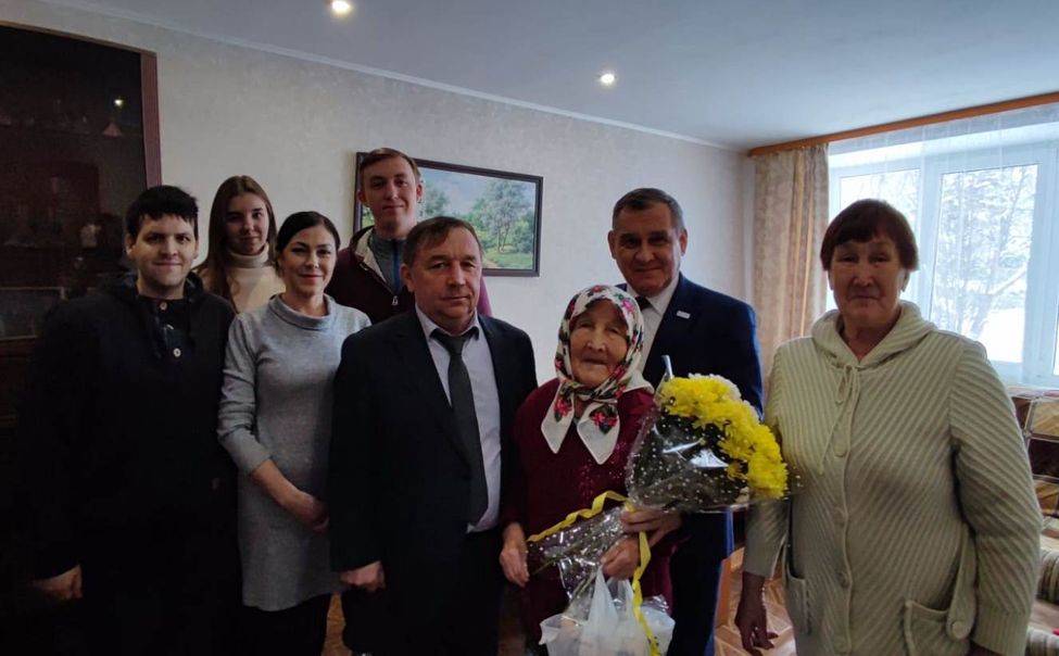 Жительница Красноармейского муниципального округа отмечает вековой юбилей