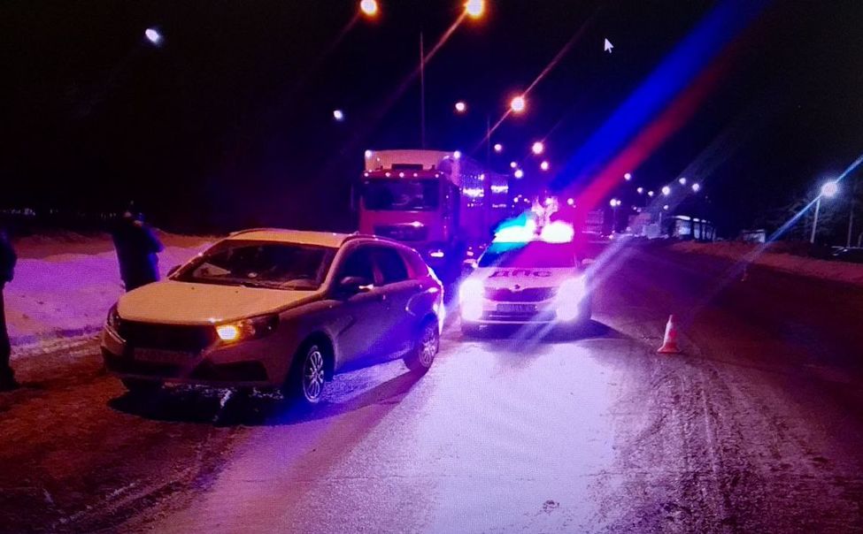 В Чебоксарах легковушка насмерть сбила пешехода