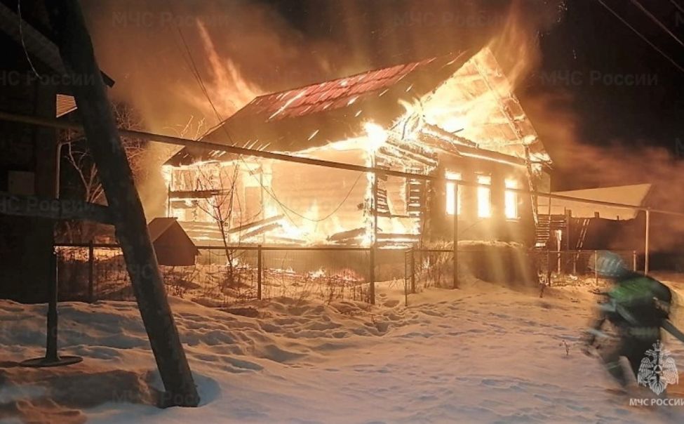 Пожар в Ибресинском МО унес жизнь хозяина дома