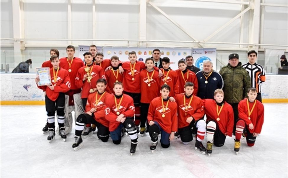 Команда «Спартак» стала победителем республиканских соревнований «Золотая шайба»