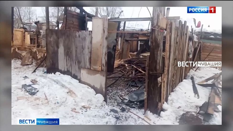 7-месячный ребенок получил ожоги дыхательных путей при пожаре в Чебоксарах