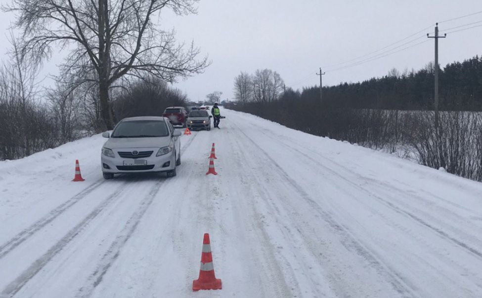 В Чувашии иномарка сбила выбежавшего на дорогу ребенка