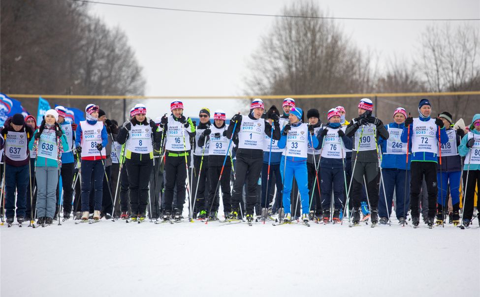 В Чувашии состоялся всероссийский забег «Лыжня России»