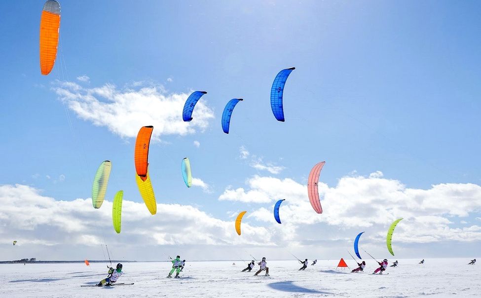 В выходные в Чувашии пройдут соревнования по сноукайтингу